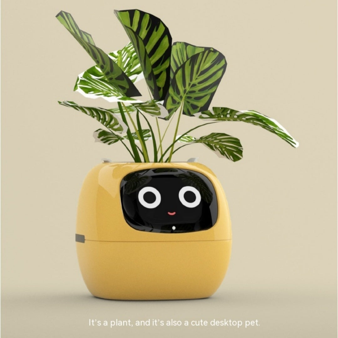 plant pot with emotions IVY Smart Flower Pot