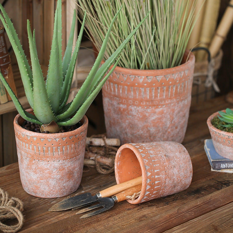 Vintage Terracotta Pots
