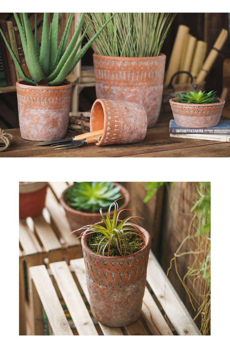 Vintage Terracotta Pots