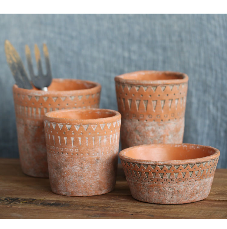 Vintage Terracotta Pots