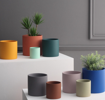 Minimalist Ceramic Flower Pot