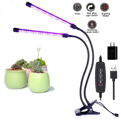 Plant Growth Light With Set Timing And Dimming