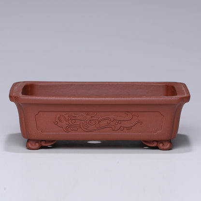 Handmade Purple Sand Bonsai Pots