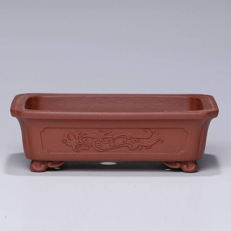 Handmade Purple Sand Bonsai Pots