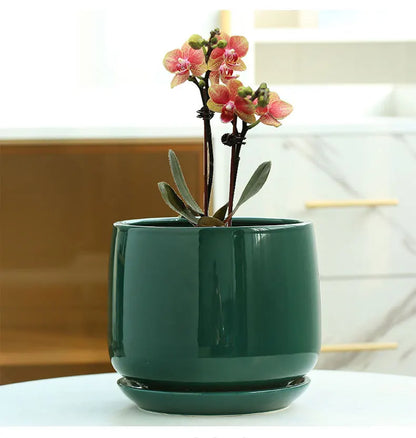 Ceramic Glazed Simple Pot