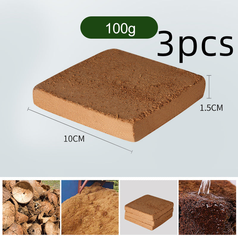 Coconut Brick Nutrient Soil